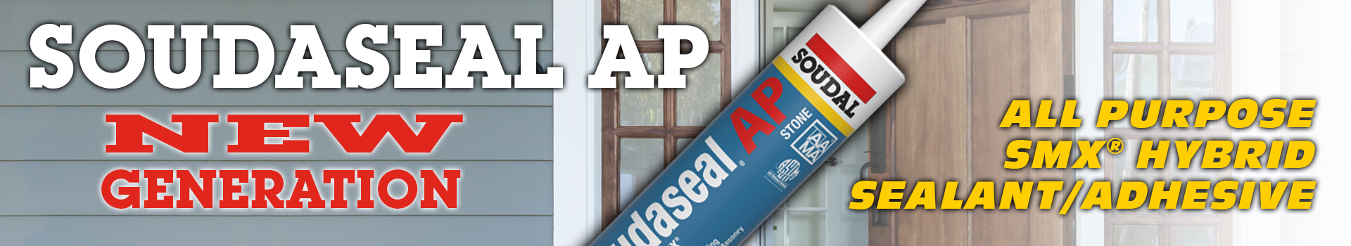 Soudalseal AP New Generation All Purpose SMX Hybrid Sealant/Adhesive